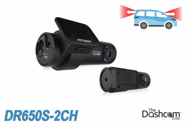 BlackVue DR650S-2CH dash cam for front and rear video recording