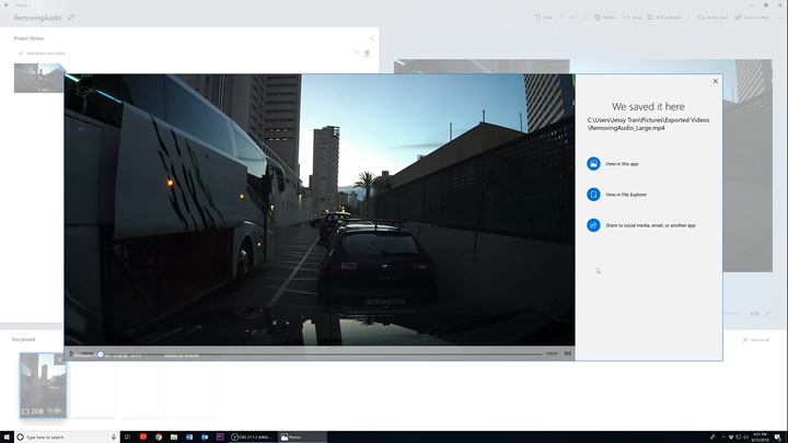 How-to: Edit dashcam footage on Windows 10