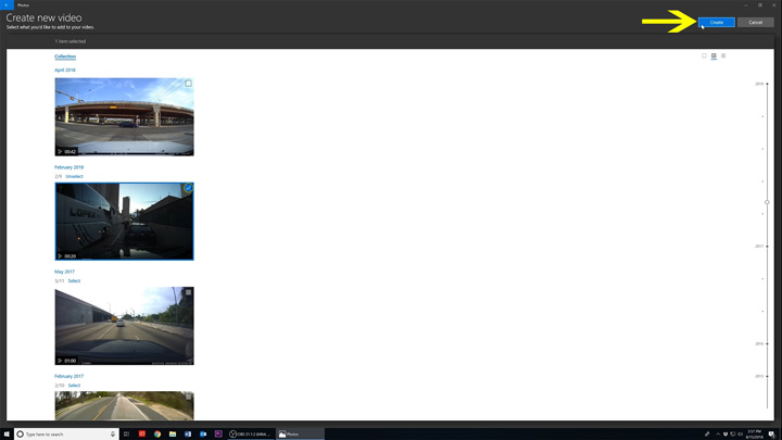 How-to: Edit dashcam footage on Windows 10