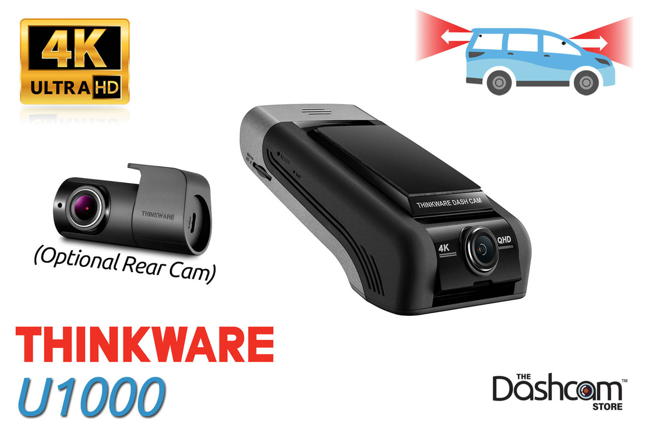 Thinkware U1000 Front + Rear Dash Cam Installed in a VW Golf R | 4K Cloud Connected
