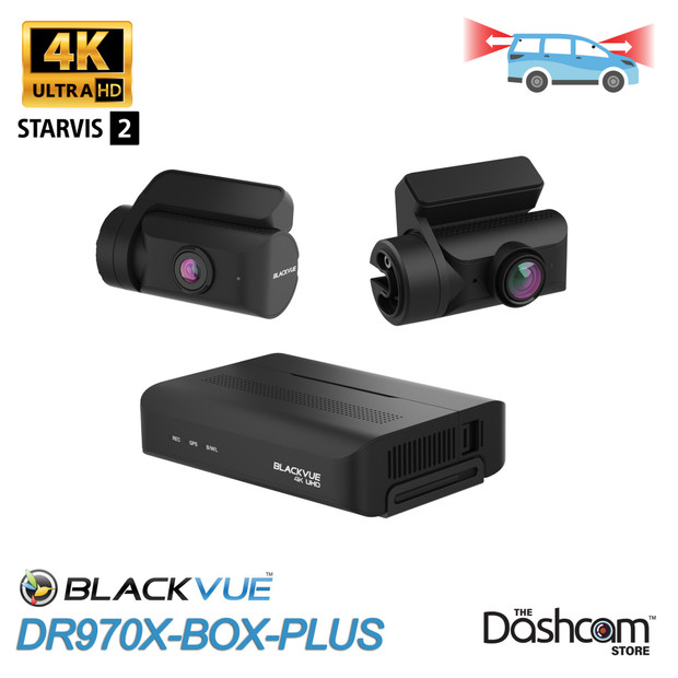 BlackVue DR970X-BOX-2CH-PLUS 4K Dual Lens Dash Cam For Sale