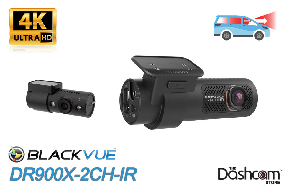 BlackVue DR900X-2CH-IR 4K Dash Cam Header Graphic