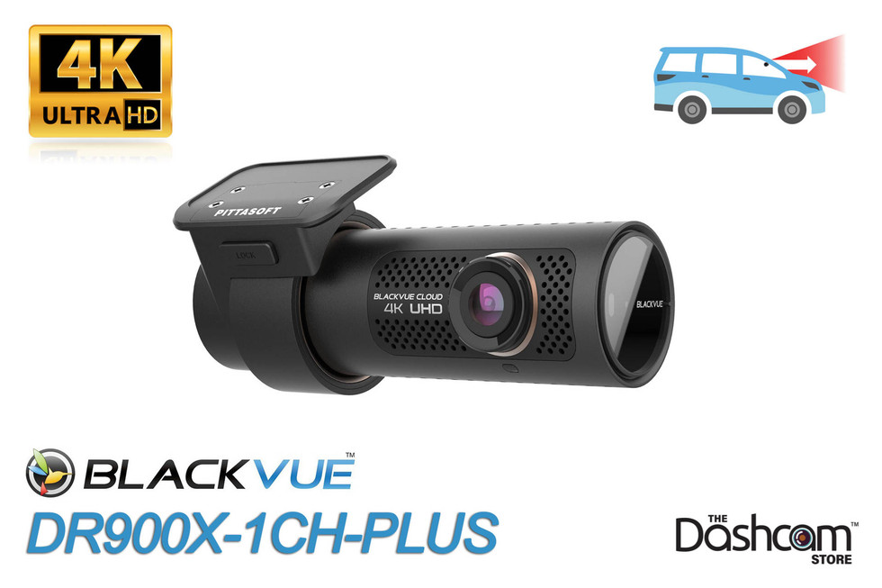 BlackVue DR900X-1CH-PLUS 4K Dash Cam Header Graphic