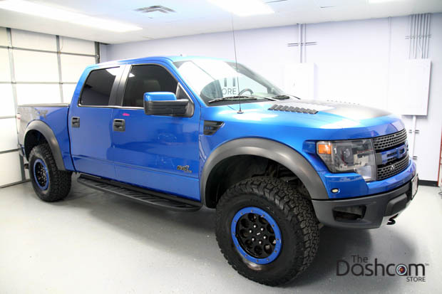 BlackVue DR750S-2CH Dashcam Installed in 2014 Ford F-150 Raptor Truck