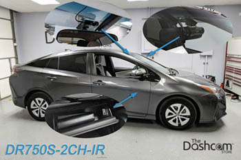 BlackVue DR750S-2CH-IR Infrared 1080p Dashcam | Toyota Prius