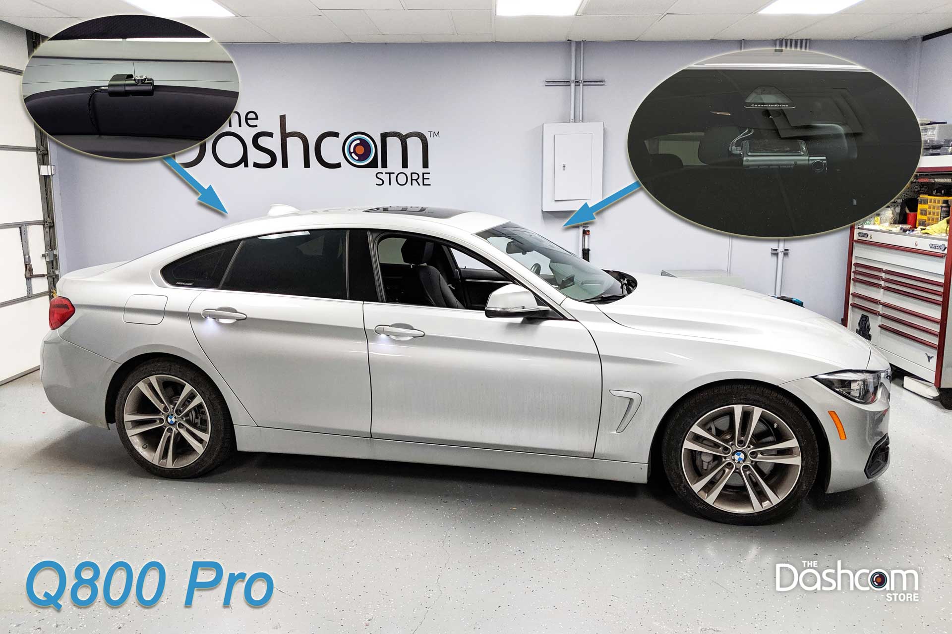 Thinkware Q800 Pro Installed in a BMW 440i