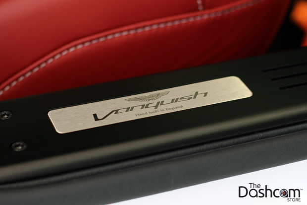 BlackVue DR650GW-2CH dash cam installed in Aston Martin Vanquish thumbnail
