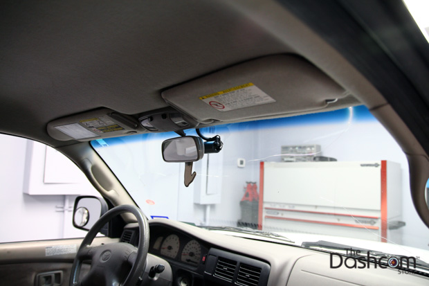 BlackVue DR490-2CH Dashcam Installed in Toyota Tacoma