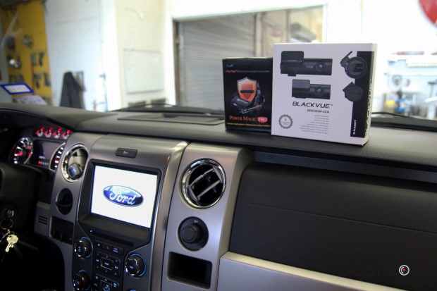 BlackVue DR650GW-2CH Dashcam installation 2013 Ford F150