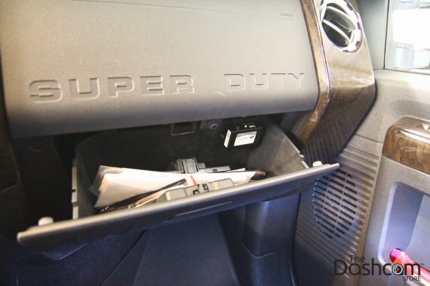 BlackVue DR650GW-2CH Dash Cam Installed in a 2014 Ford F250 Superduty