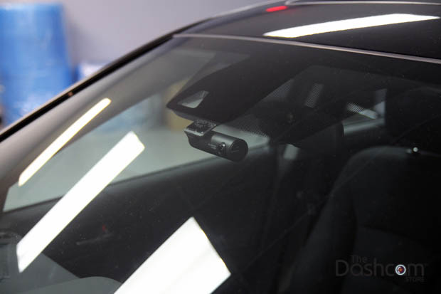 BlackVue DR450-1CH dash cam installed in Honda Accord EX