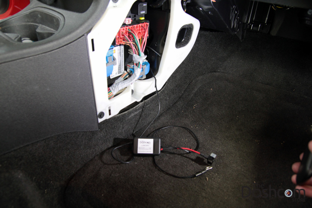 Mini300 dashcam and installation kit in 2009 Pontiac G5