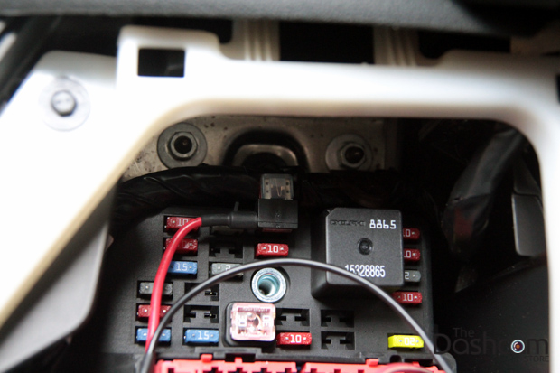Mini300 dashcam and installation kit in 2009 Pontiac G5