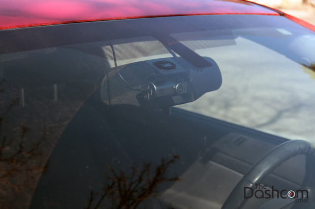 Mini300 dashcam and installation kit in 2009 Pontiac G5