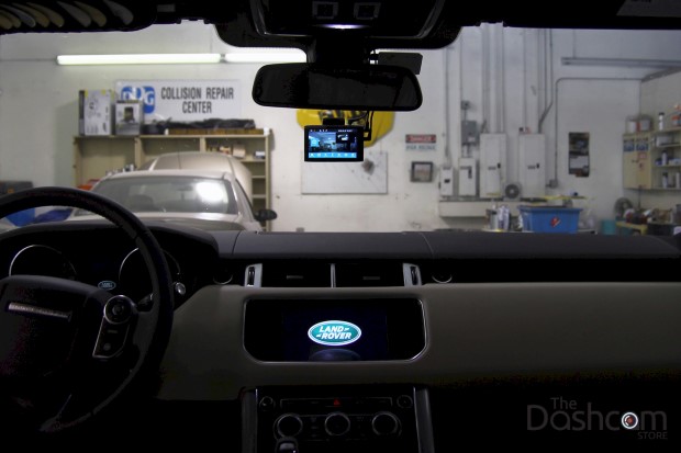 2015 Range Rover Sport with BlackVue DR750LW-2CH Dash Cam installed