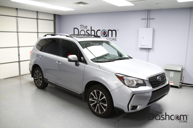 BlackVue DR650S-2CH dash cam installed in 2017 Subaru Forester with Eyesight