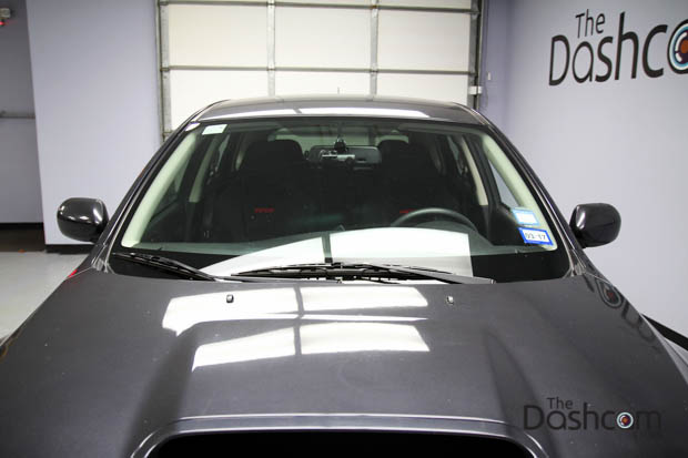 BlackVue DR470-2CH dash cam installed in Subaru Impreza WRX