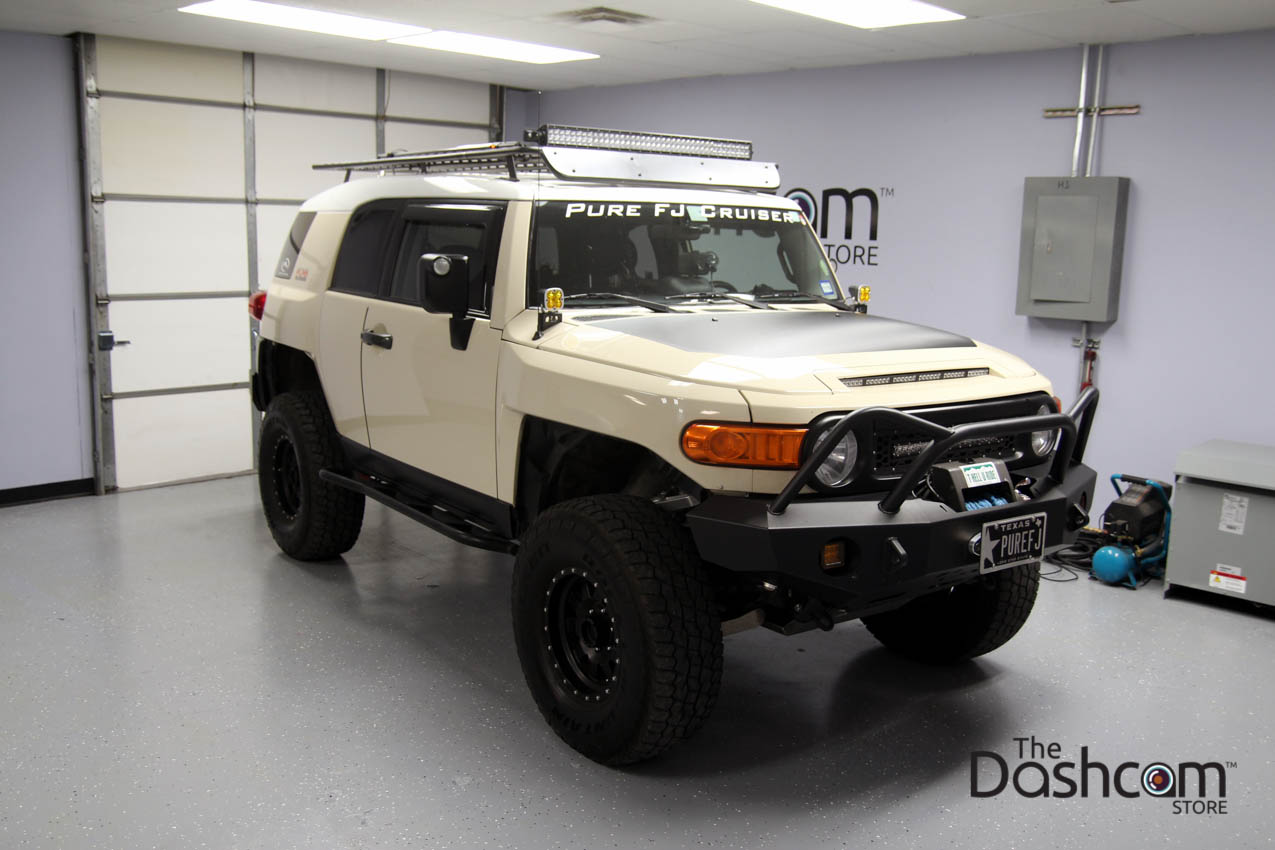 Blackvue Dr650s 2ch Dash Cam Installed In A Toyota Fj Cruiser