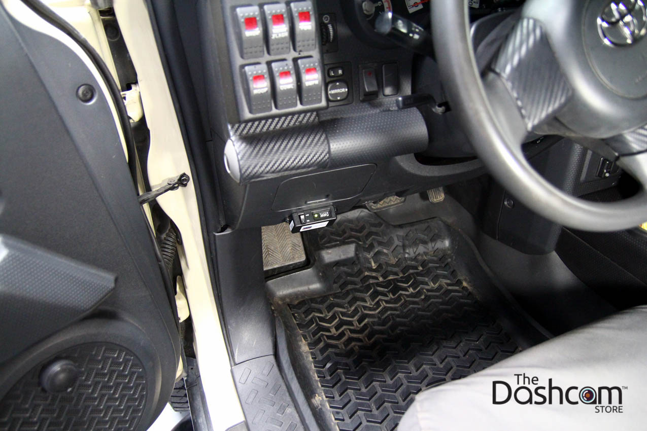 Blackvue Dr650s 2ch Dash Cam Installed In A Toyota Fj Cruiser
