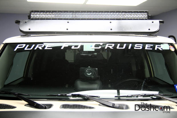 BlackVue DR650S-2CH installed in Toyota FJ Cruiser