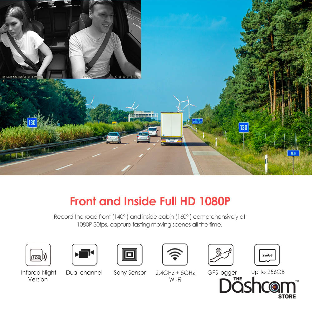 VIOFO A129 DUO IR | Affordable and Reliable Front and Interior Dash Cam Solution