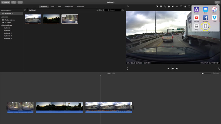 How-to: Edit dashcam footage with a Mac