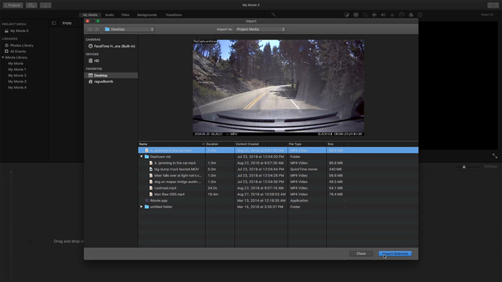 How-to: Edit dashcam footage with a Mac