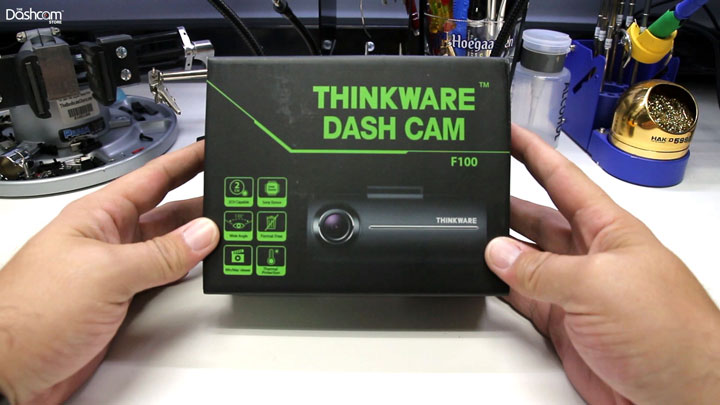 Unboxing the Thinkware F100 Dashcam System