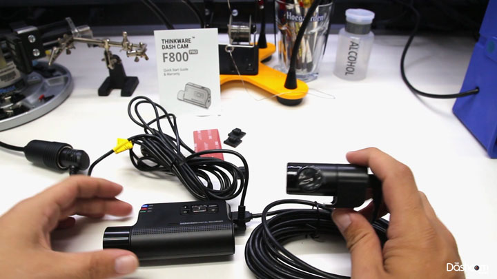 Unboxing the Thinkware F800Pro Dashcam System