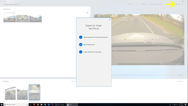 How-to: Edit dashcam footage on Windows 10