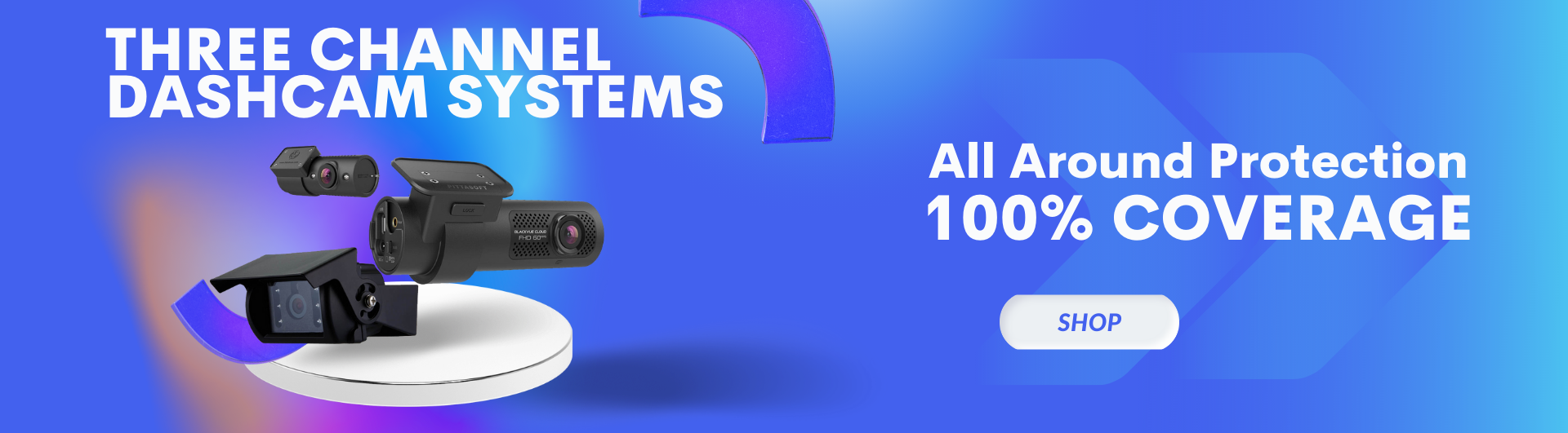 3 Cheers For New 3-Channel Dash Camera Systems - The Dashcam Store