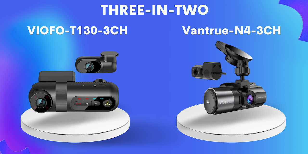 3 Cheers For New 3-Channel Dash Camera Systems - The Dashcam Store