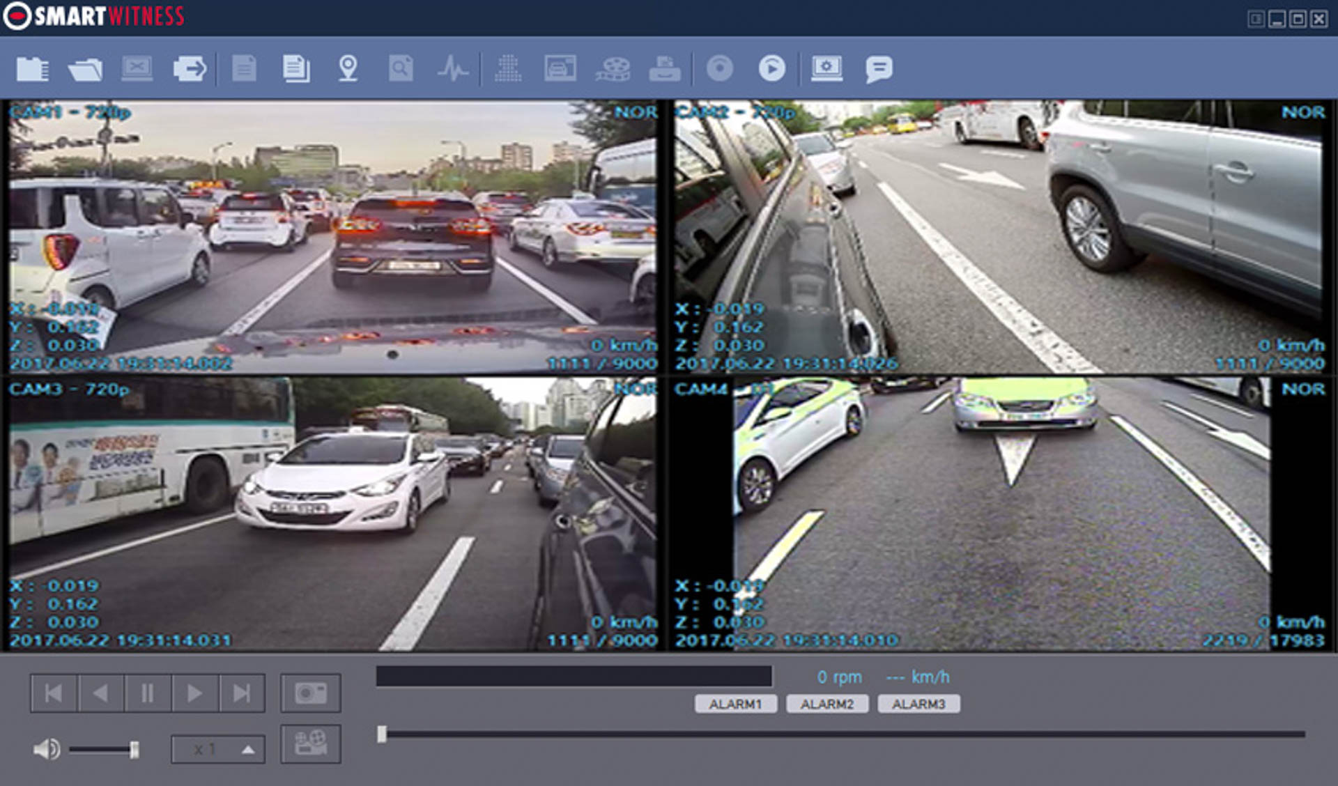 SmartWitness Remote Video Playback Software View | The Dashcam Store Blog