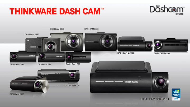 Thinkware Dash Cams Graphic
