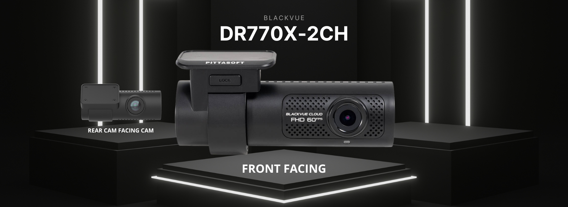 BlackVue DR770X-2CH | For Front + Rear Recording
