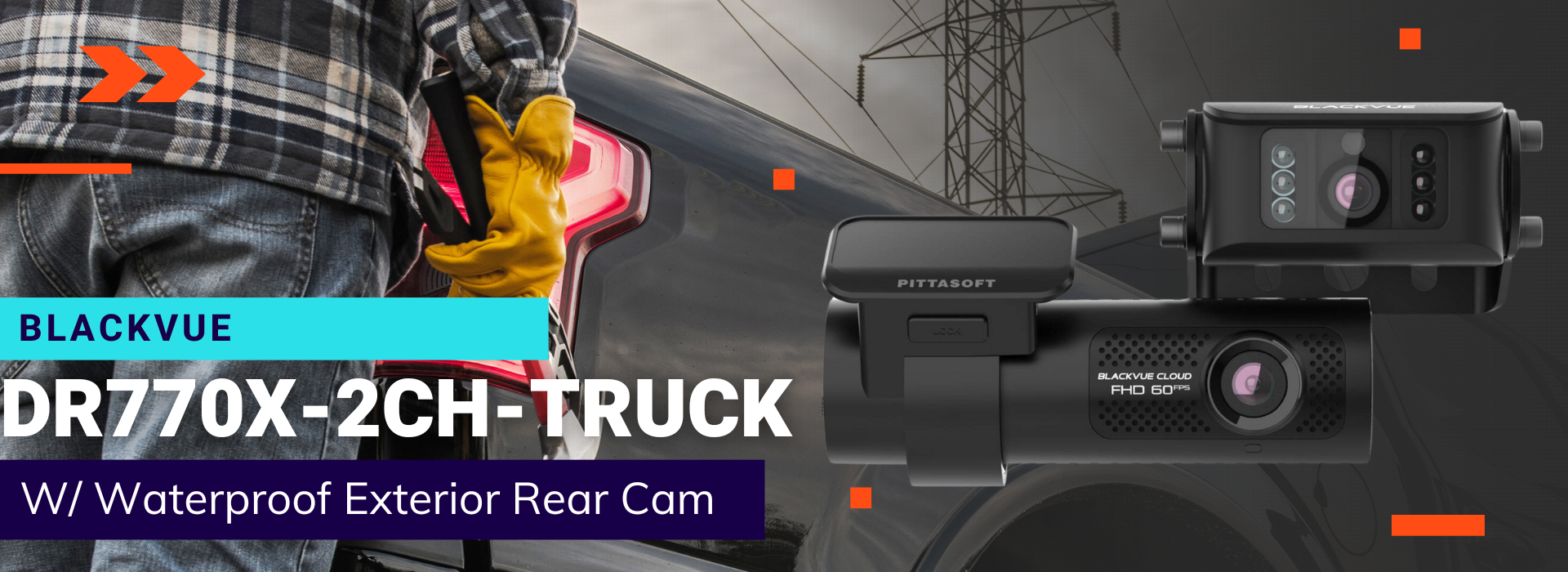 BlackVue DR770X-2CH-TRUCK | The Perfect Dashcam For Trucks And Heavy Vehicles