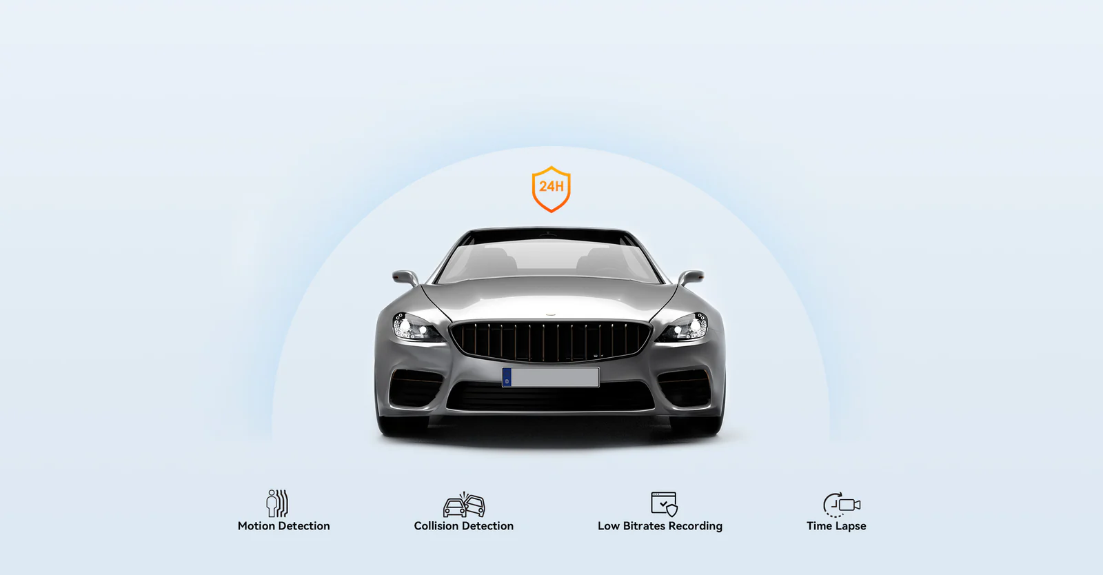 Vantrue E2 Pro Featuring 24/7 Parking Mode