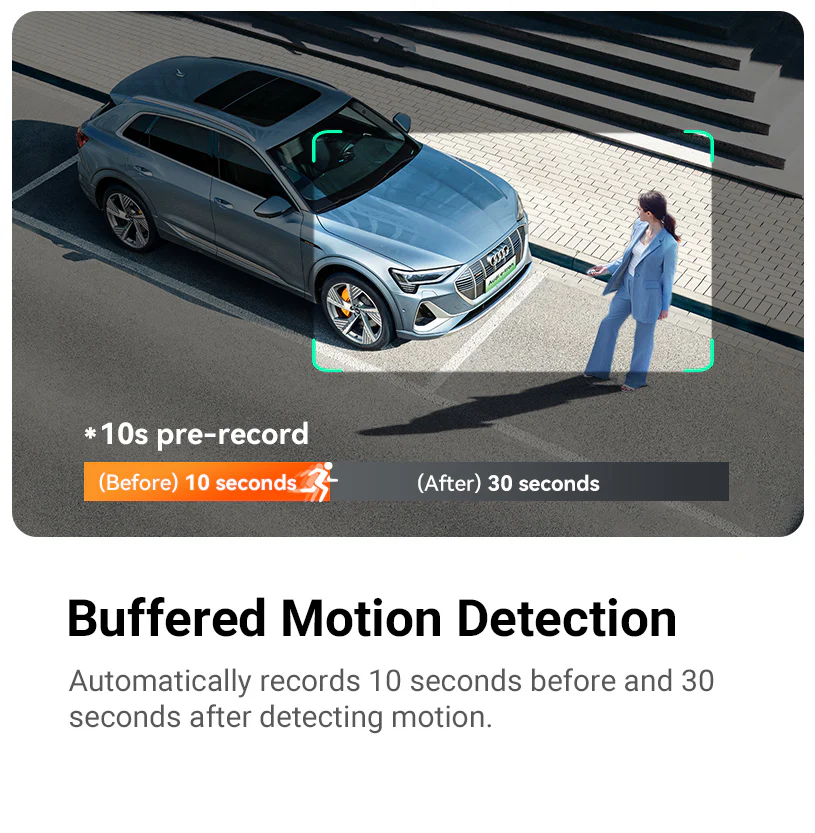Vantrue N5S Parking Mode Option 1