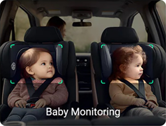 Vantrue N5S 4CH Dash Cam | Use Example: Baby Monitoring