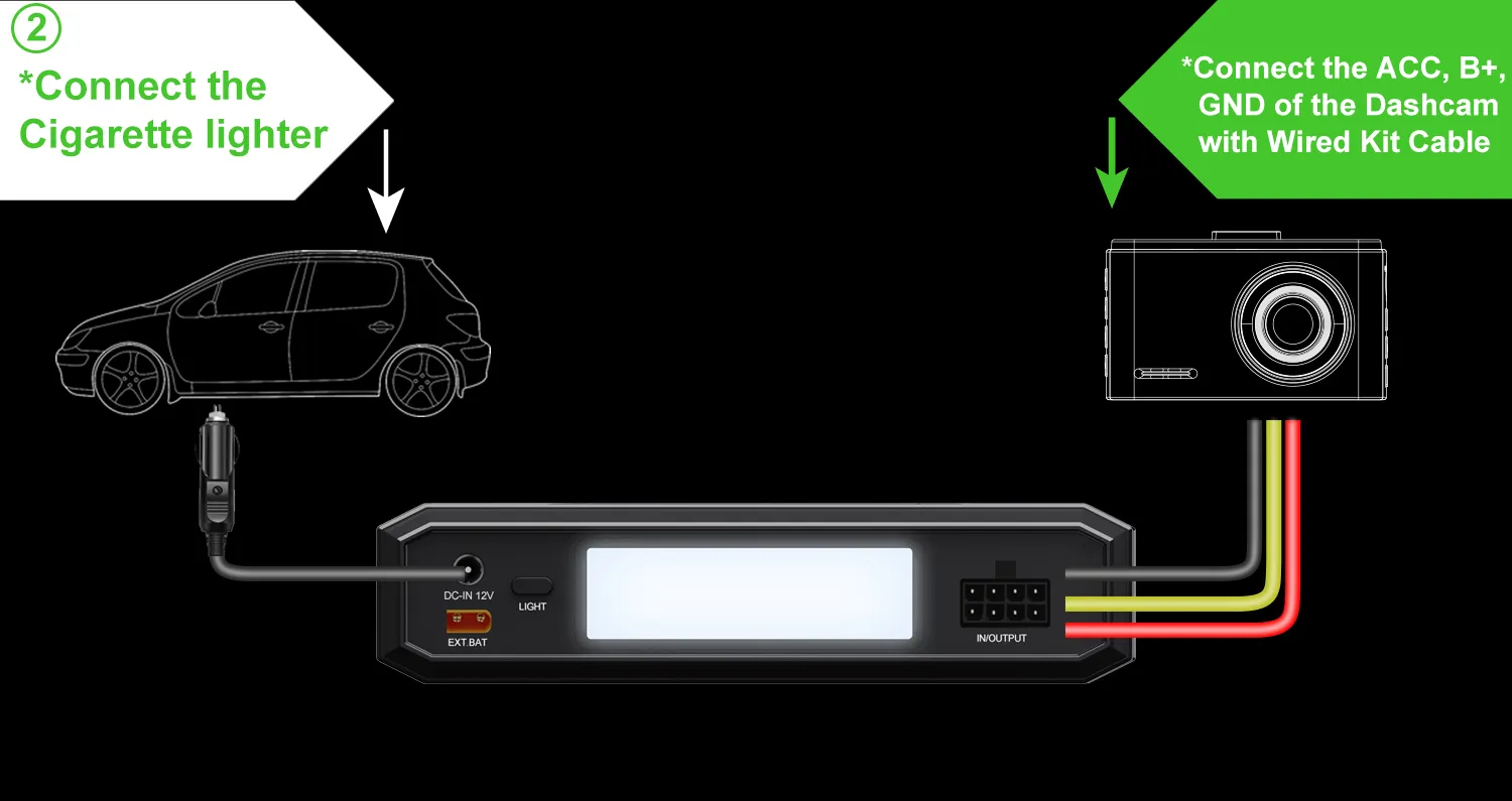 Energywell P8 Battery Pack | Plug-in Power Method