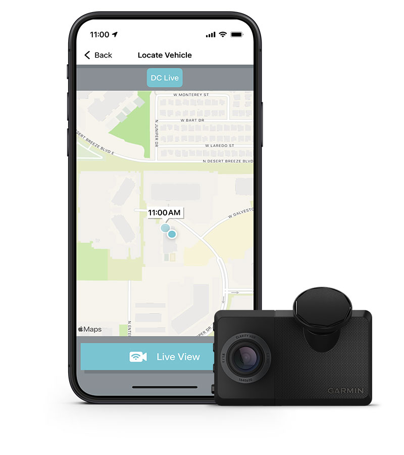 Garmin Dash Cam Live | Location Tracking