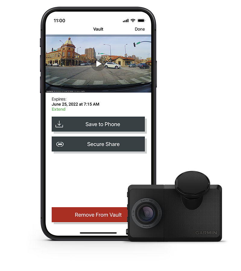 Garmin Dash Cam Live | View & Share Videos