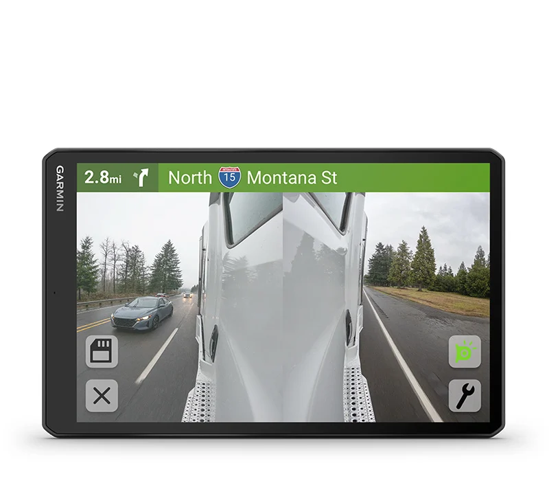 Garmin Dezl DualView | Side Surveillance