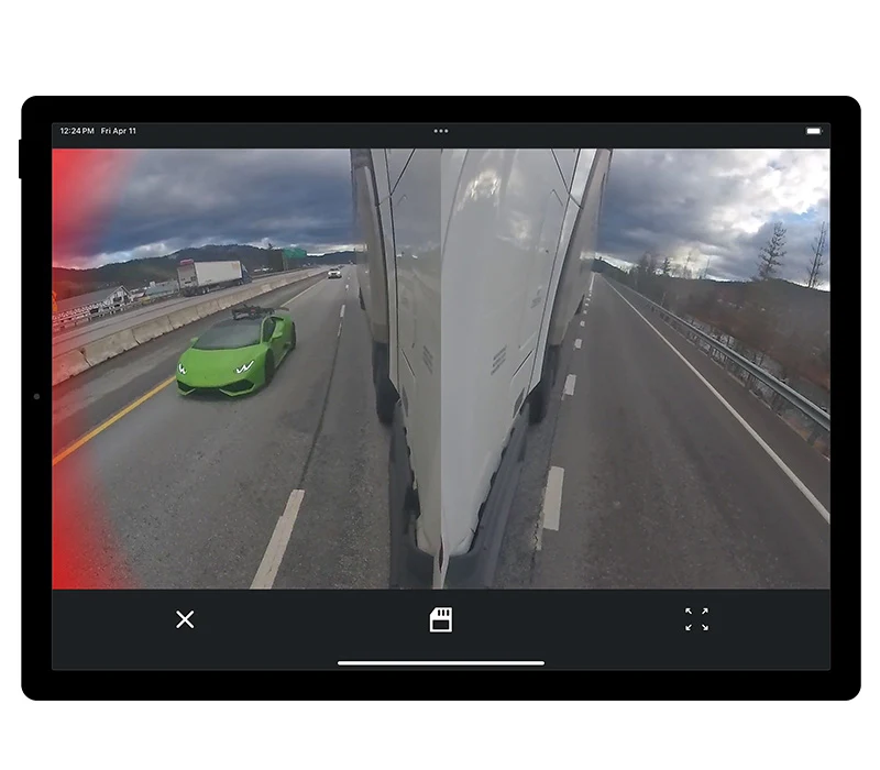 Garmin Dezl DualView | Blind-Spot Monitoring
