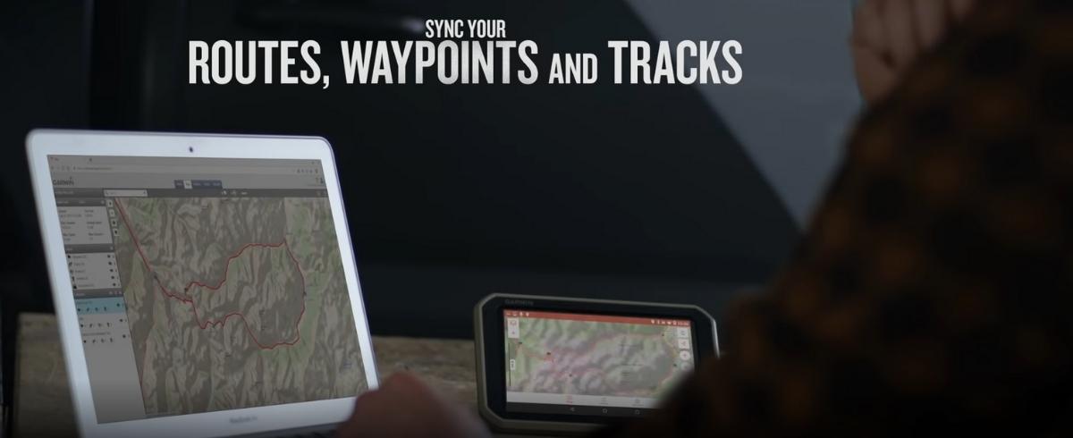 Garmin Overlander Off-Road GPS Nav | Sync Routes, Waypoints, & Tracks