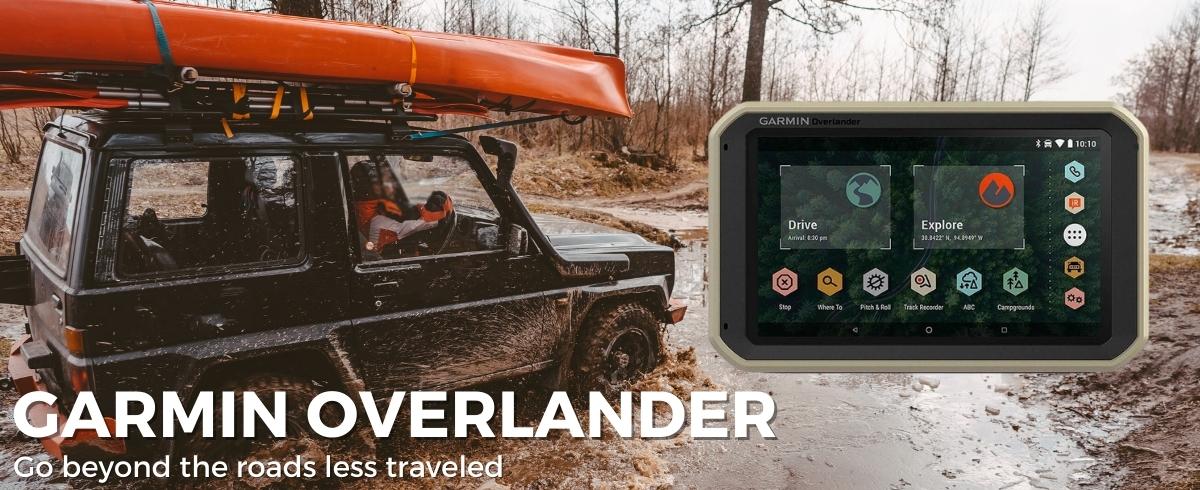 Garmin Overlander Off-Road GPS Nav Main Banner