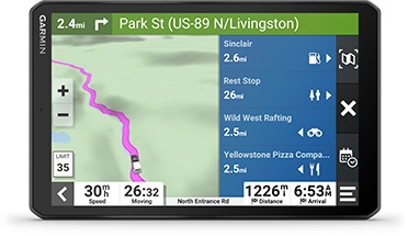 Garmin RV 795/895/1095 Check Out Trendy Places