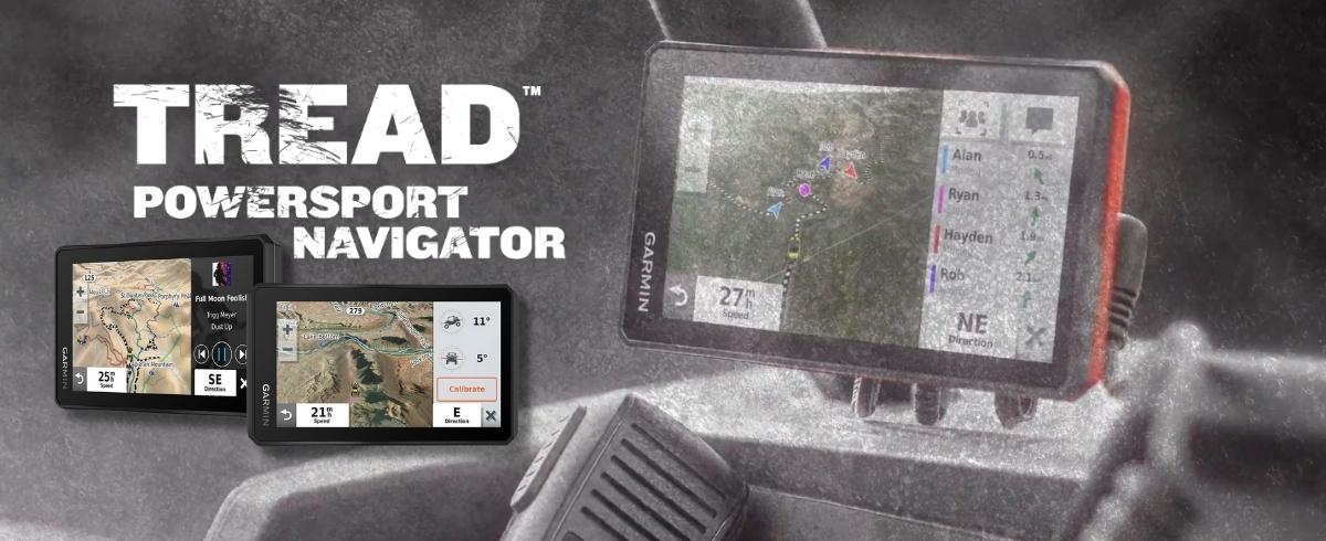 Garmin Tread 5.5” Powersport Navigator - Base Edition Main Banner