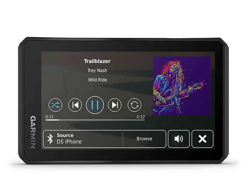 Garmin Tread 5.5” Powersport Navigator - Base Edition | Built-In Music Player