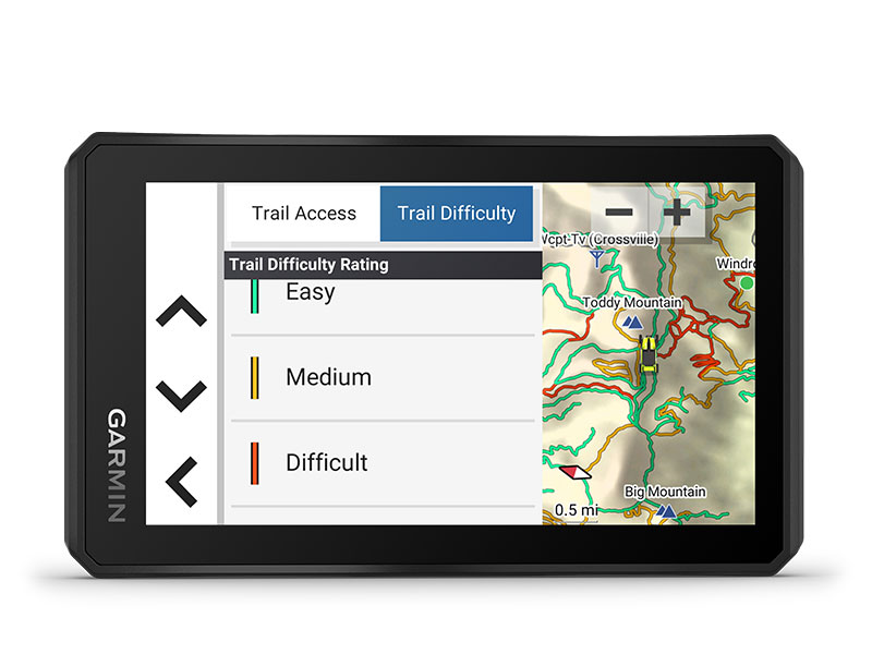 Garmin Tread 5.5” Powersport Navigator - Base Edition | Trail Ratings